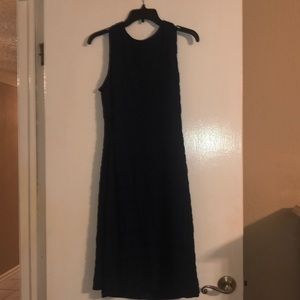 Navy blue dress